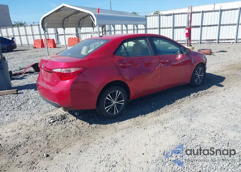 2018 Toyota Corolla Le from USA, damaged, VIN 2T1BURHE3JC095758
